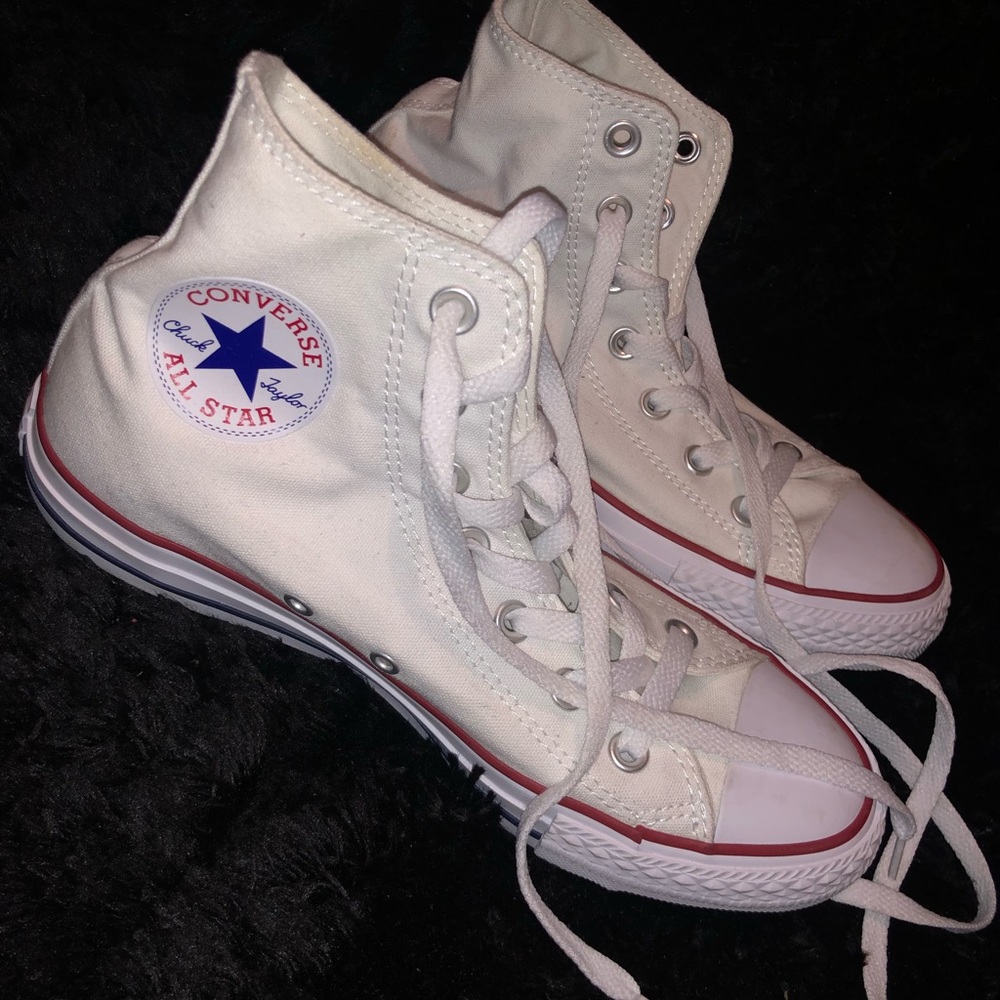 White high top converse